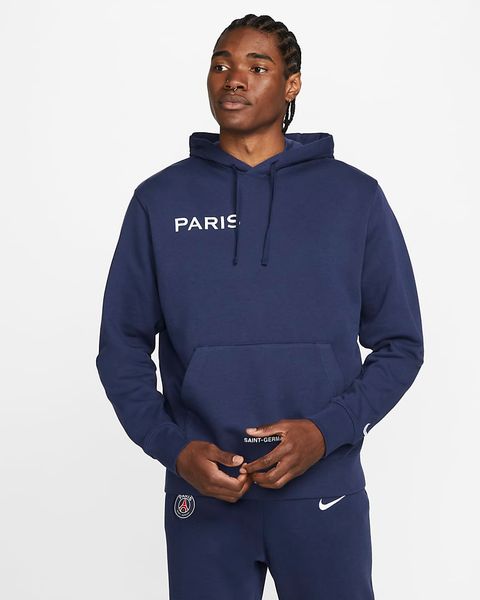 Кофта чоловічі Nike Paris Saint-Germain Gfa Fleece Hoodie (DN1317-410), L, OFC, 20% - 30%, 1-2 дні
