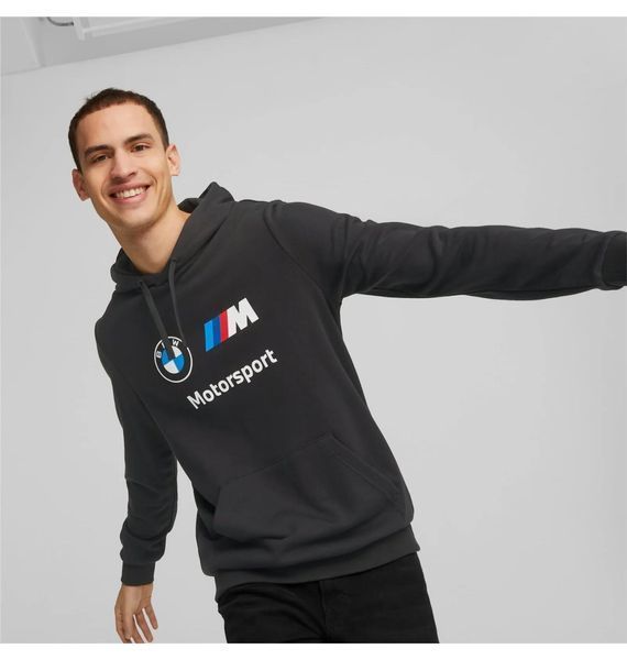 Кофта чоловіча Puma Bmw Mms Ess Ft Hoodie (538143-01), M, WHS, < 10%, 1-2 дні