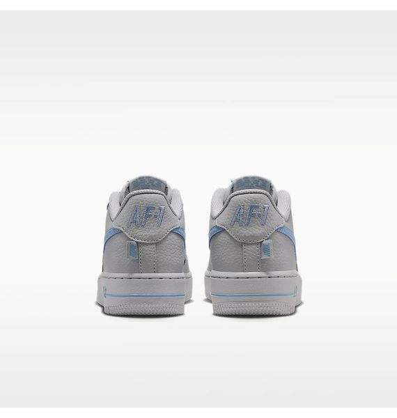 Кросівки дитячі Nike Air Force 1 Low Js Grey/Blue (IR0270-004), 36, WHS, 1-2 дні