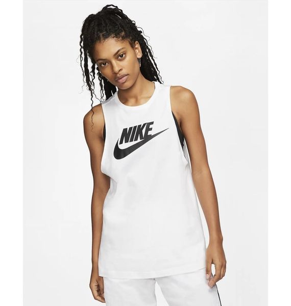 Майка жіноча Nike W Nsw Tank Mscl Futura New (CW2206-100), L, WHS, 40% - 50%, 1-2 дні