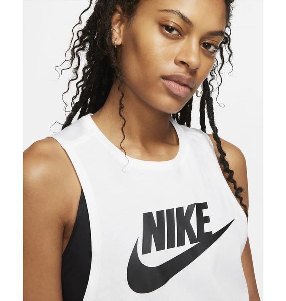 Майка жіноча Nike W Nsw Tank Mscl Futura New (CW2206-100), L, WHS, 40% - 50%, 1-2 дні