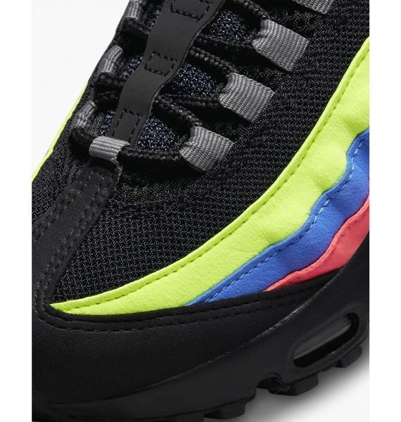 Кросівки жіночі Nike Air Max 95 (Gs) Black (DZ5635-001), 37.5, WHS, < 10%, 1-2 дні