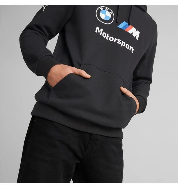 Кофта чоловіча Puma Bmw Mms Ess Ft Hoodie (538143-01), M, WHS, < 10%, 1-2 дні