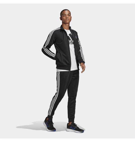 Спортивний костюм чоловічий Adidas Primegreen Essentials 3-Stripes Track Suit Black (GK9651), 2XL (60), WHS, 1-2 дні