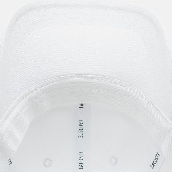 Кепка Lacoste Contrast Strap Cotton Cap (RK4709-001), One Size, WHS, 10% - 20%, 1-2 дня