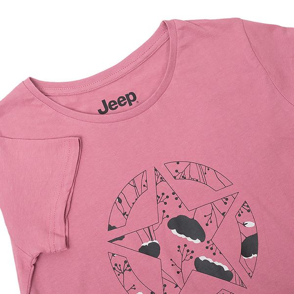 Футболка чоловіча Jeep T-Shirt Star Botanical Print J22w (O102614-P490), S, WHS, 1-2 дні