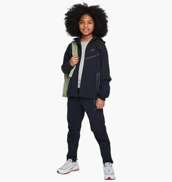 Спортивный костюм детской Nike Sportswear Tech Fleece Black (HQ8911-010__HQ8921-010), L, WHS, 1-2 дня