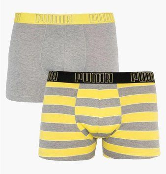 Труси-боксерки чоловічі Puma Yd Bold Stripe Boxer 2P (501001001-020), L, WHS, < 10%, 1-2 дні