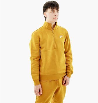 Кофта мужская Nike Sportswear Club Brushed-Back 1/2-Zip (DD4732-716), 2XL, WHS, 40% - 50%, 1-2 дня