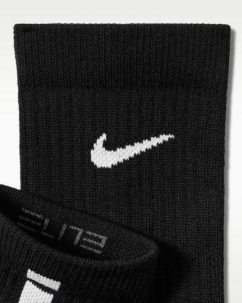 Шкарпетки Nike Elite 2.0 Cushioned Crew Socks (1 Pair) (HM0285-010), 34-38, OFC, 20% - 30%, 1-2 дні