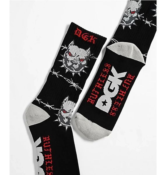 Шкарпетки Dgk Bully (1 ) Black (ASK-1225), One Size, WHS, 1-2 дні