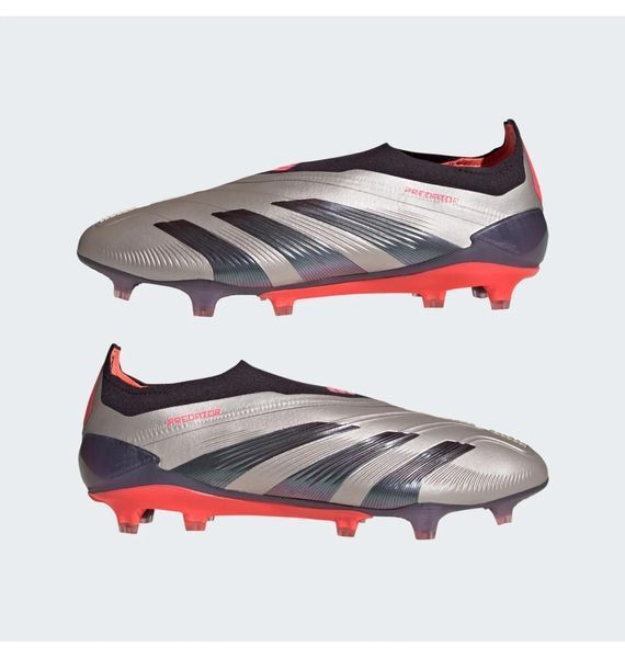Бутси унісекс Adidas Predator Elite Laceless Firm Ground Cleats Metallic (IF8862), 44, WHS, < 10%, 1-2 дні