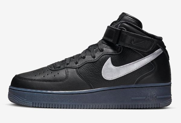 Кроссовки мужские Nike Air Force 1 Mid 07 Premium (DX3061-001), 44.5, WHS, 10% - 20%, 1-2 дня