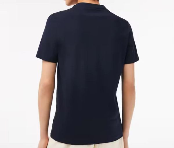 Футболка чоловіча Lacoste Cotton Jersey Print T-Shirt Navy (TH5070-51-166), XL, WHS, 10% - 20%, 1-2 дні