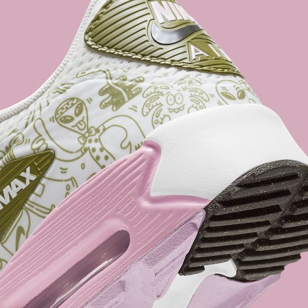 Кросівки жіночі Nike Air Max 90 (CU9980-100), 40.5, WHS, 10% - 20%, 1-2 дні