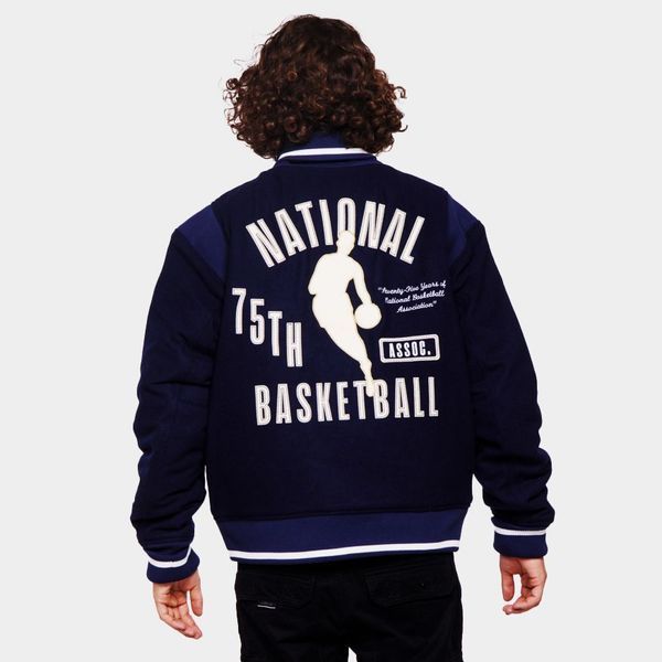 Бомбер мужской Nike Nba Destroyer Team 31 Courtside (DB1227-419), L, WHS, < 10%, 1-2 дня