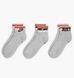 Фотографія Шкарпетки Nike U Nk Nsw Everyday Essential An 3Pr (DX5080-050) 1 з 5 в Ideal Sport