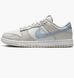 Фотографія Кросівки жіночі Nike Dunk Low White/Grey (HF0023-100) 1 з 11 в Ideal Sport