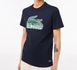 Фотографія Футболка чоловіча Lacoste Cotton Jersey Print T-Shirt Navy (TH5070-51-166) 2 з 3 в Ideal Sport