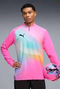 Кофта чоловіча Puma Individual Lightspeed Ultimate Quarter-Zip Football Top (660762-03), 2XL, WHS, 1-2 дні