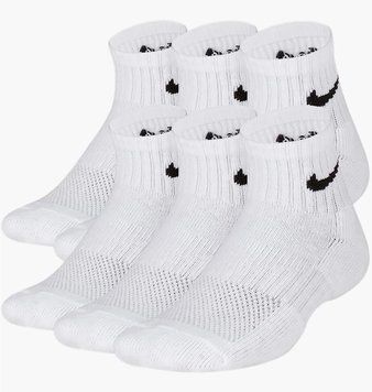 Шкарпетки Nike Everyday Cushioned Ankle (6 ) White (SX6912-100), M, WHS, < 10%, 1-2 дні