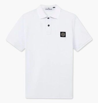 Футболка чоловіча Stone Island Logo Patch White (L1S152200008S0017-V0001), L, WHS, 1-2 дні