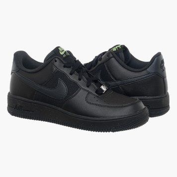 Кросівки жіночі Nike Ir Force 1 Low Crater Gs Triple Black (DH8695-001), 38.5, OFC, > 50%, 1-2 дні