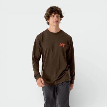 Кофта чоловіча Arcteryx Kragg Sl Cotton Bird Long Sleeve Carob (X00000953705), 2XL, WHS, 10% - 20%, 1-2 дні