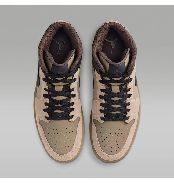 Кроссовки мужские Jordan 1 Mid Brown/Beige (HV6422-200), 44, WHS, 30% - 40%, 1-2 дня