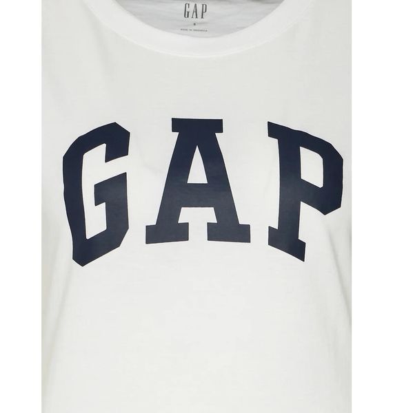 Футболка жіноча Gap Ss Clsc Tee White (268820-06), L, WHS, 20% - 30%, 1-2 дні