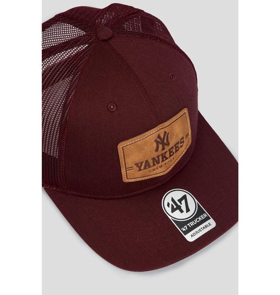 Кепка 47 Brand Yankees Rawhide Twill (B-RHTWL17CTP-KM), One Size, WHS, 20% - 30%, 1-2 дня