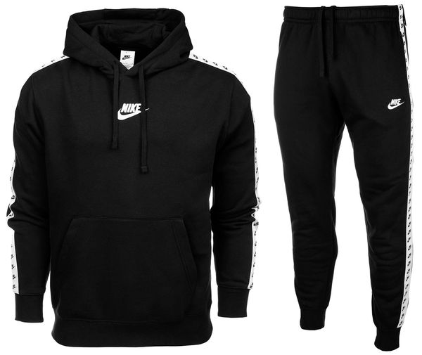 Спортивный костюм мужской Nike Essential Hooded Tracksuit (DM6838-010), XL, OFC, 10% - 20%, 1-2 дня