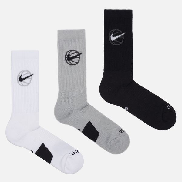 Шкарпетки Nike Everyday Crew Basketball (DA2123-902), L, WHS, 30% - 40%, 1-2 дні