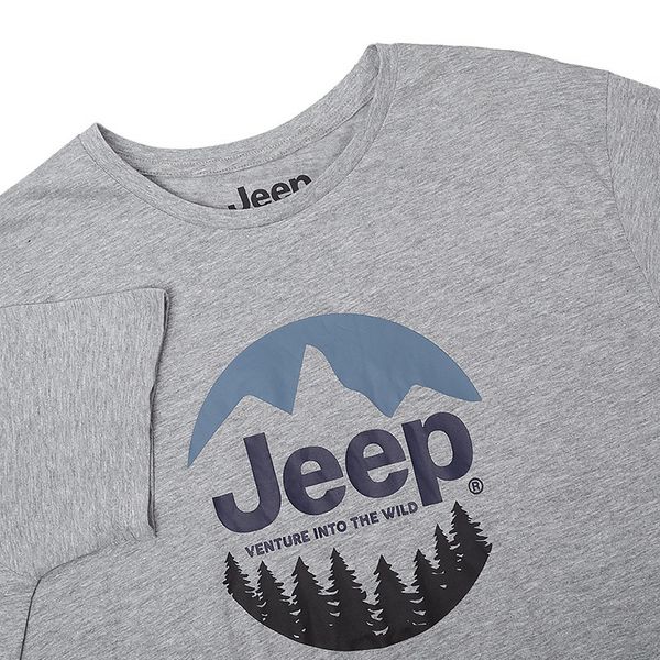 Футболка мужская Jeep T-Shirt The Spirit Of Adventure (O102588-G347), M, WHS, 1-2 дня