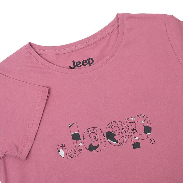 Футболка жіноча Jeep T-Shirt Botanical Print J22w (O102612-P490), S, WHS, 1-2 дні