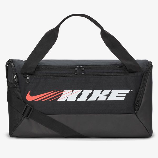Nike Brasilia Graphic Training Duffel Bag (CU9476-010), One Size, WHS