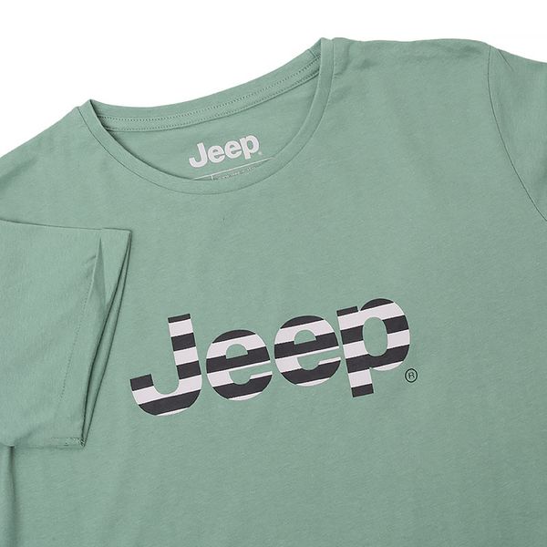Футболка жіноча Jeep T-Shirt Oversize Striped Print Turn (O102611-E854), L, WHS, 1-2 дні