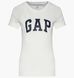 Фотографія Футболка жіноча Gap Ss Clsc Tee White (268820-06) 1 з 5 в Ideal Sport