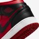 Фотографія Кросівки жіночі Jordan 1 Mid Gs Reverse Bred 2021 'Black Gym Red' (554725-660) 4 з 7 в Ideal Sport