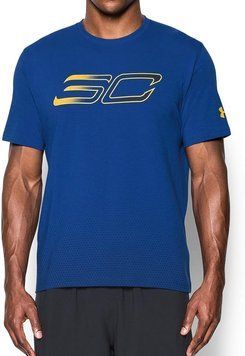 Футболка чоловіча Under Armour Sc30 Faded Logo Tee (1290570-400), XL, WHS, < 10%, 1-2 дні