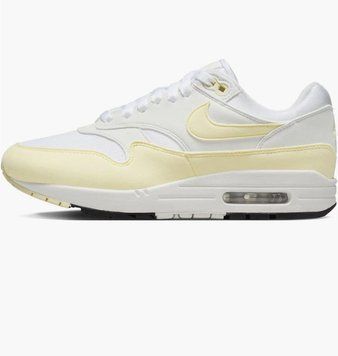 Кроссовки женские Nike Air Max 1 White/Yellow (DZ2628-108), 38, WHS, 1-2 дня