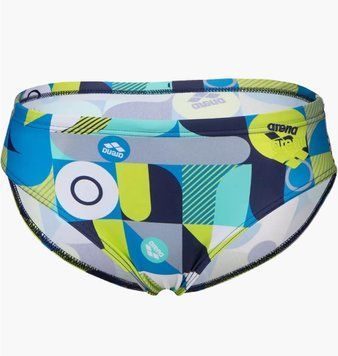Плавки детские Arena Wallpaper Swim Briefs (009096-750), 128 CM, WHS, < 10%, 1-2 дня