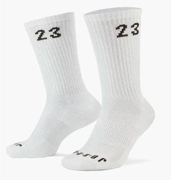 Шкарпетки Nike U Jordan Essential Crew 3Pr (DA5718-100), 34-38, WHS, 30% - 40%, 1-2 дні