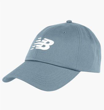 Кепка New Balance 6 Panel Curved Brim V22 Grey (LAH13010-SLA), One Size, WHS, 1-2 дні