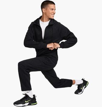 Спортивный костюм мужской Nike Dri-Fit Uv Primary Fz Black (FZ0967-010_FZ0975-010), M, WHS, 1-2 дня