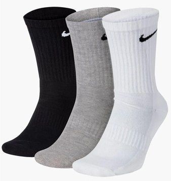 Шкарпетки Nike U Nk Everyday Csh Crw 3Pr 132 (SX7664-964), 42-46, WHS, 40% - 50%, 1-2 дні