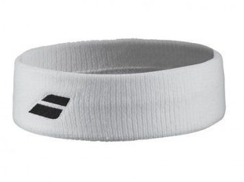 Пов'язка на голову Babolat Logo Headband White/White (5UB1301-1000), 19 &times; 6 СM, WHS, 1-2 дні