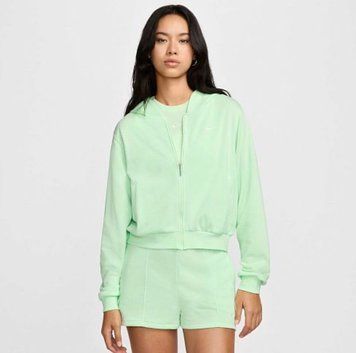 Кофта женские Nike W Nsw Chll Ft Fz Hdy (FN2415-376), S, WHS, 1-2 дня