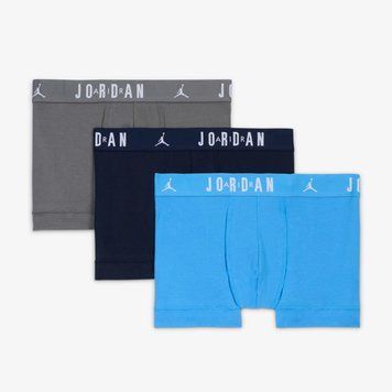 Труси-боксерки чоловічі Jordan Jhm Mens Flight Cotton 3Pk Tru / Jhm Mens Flight Cotton 3Pk (JM0693-B9F), 2XL, WHS, 1-2 дні