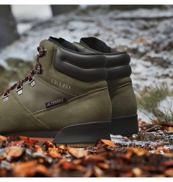 Ботинки унисекс Adidas Terrex Snowpitch Cold.Rdy Hiking Olive (IH3665), 47, WHS, 40% - 50%, 1-2 дня